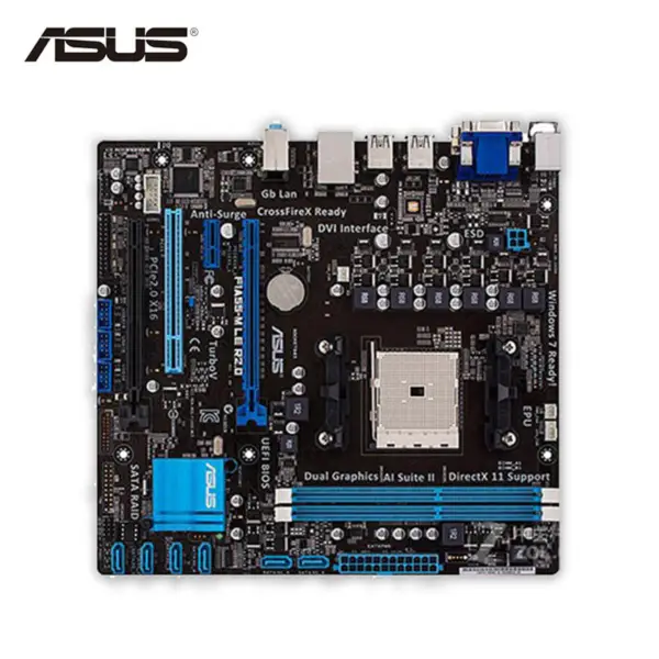 Asus F1A55-M LE R2.0 Hauptplatine A55 FM1 uATX