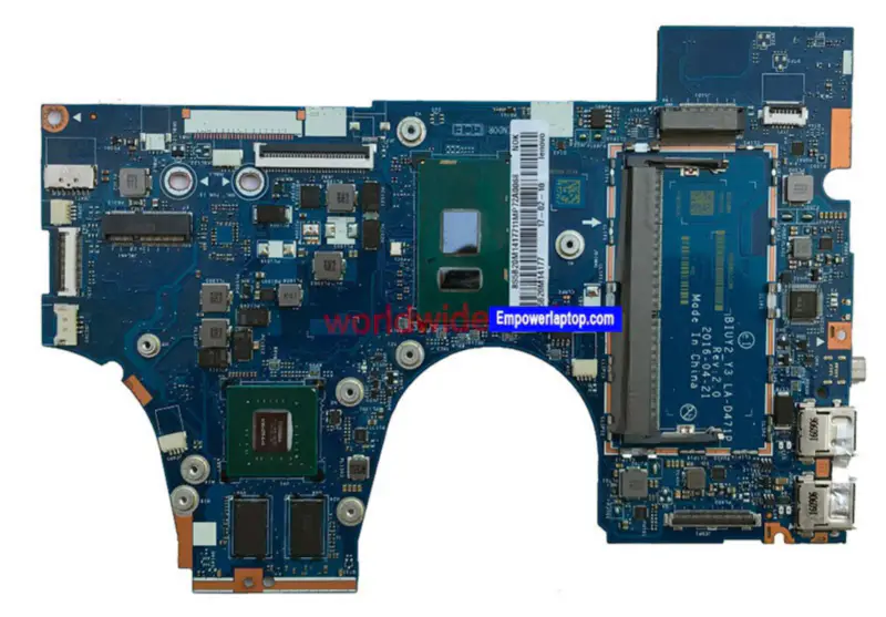 Lenovo Motherboard Yoga 710-14ISK mit CPUR2ZU i5-7200U P N BIUY2 Y3 LA-D471P N16S-GTR-S-A2