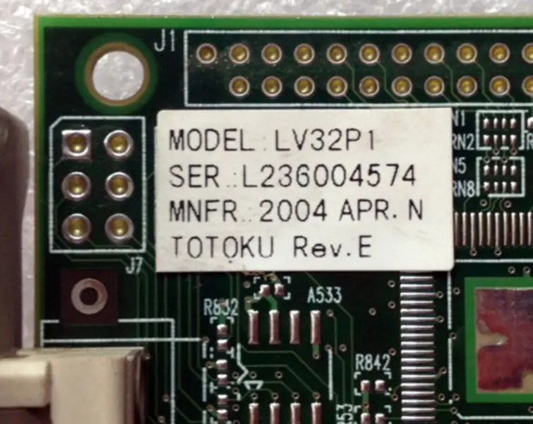 totoku totoku LV32P1 LV32PI ME315L CCL316 ME351I CCL350I2 ME355I2 CCL352I2 REV.E Industrie-Motherboard