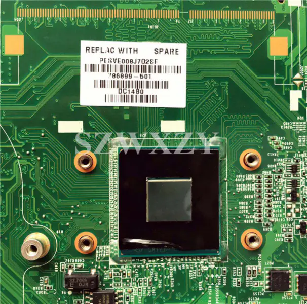 HP Hauptplatine 786899-501 786899-001 15-F DAU88MMB6A0 N2840
