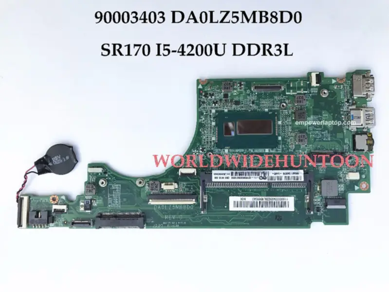 Lenovo Hauptplatine U330 90003403 DA0LZ5MB8D0 SR170 I5-4200U