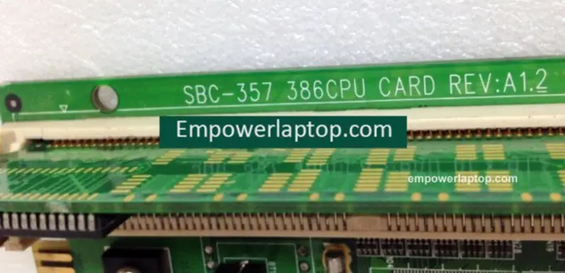 Aaeon SBC-357 386 CPU CARD REV:A1.2 Hauptplatine