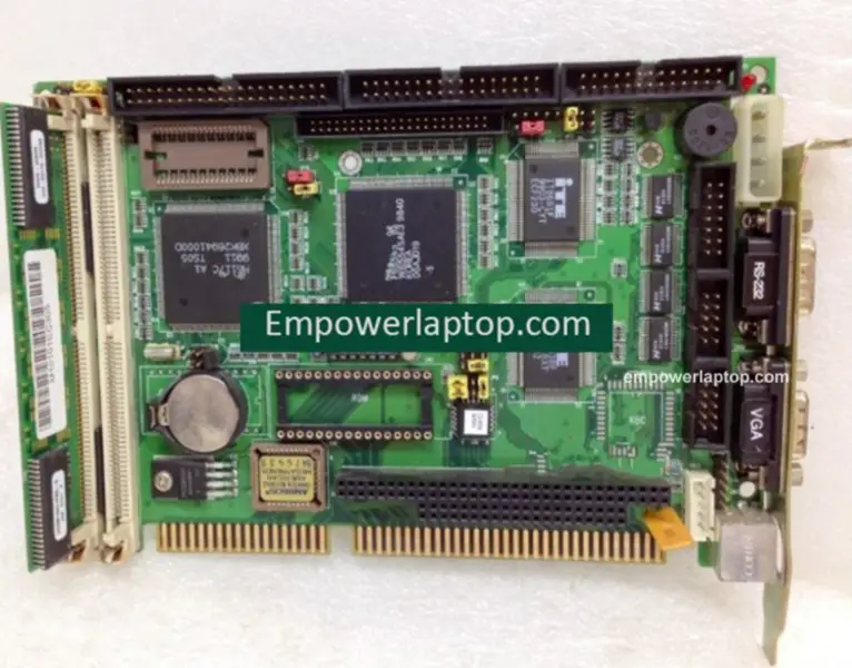 Aaeon SBC-357 386 CPU CARD REV:A1.2 Hauptplatine
