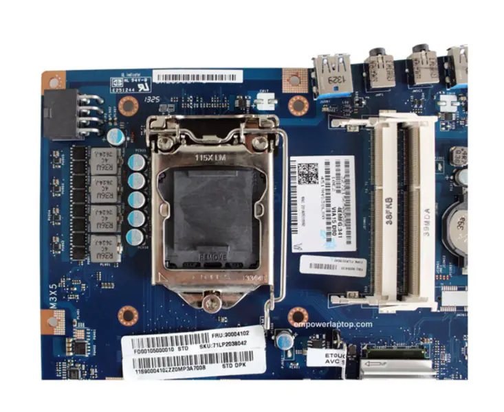 Lenovo B550 VIA15 LA-A071P Rev 1.0 USB3.0 Hauptplatine