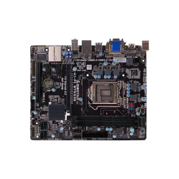 Biostar Hi-Fi B75S3E B75 LGA 1155 Micro-ATX-Motherboard