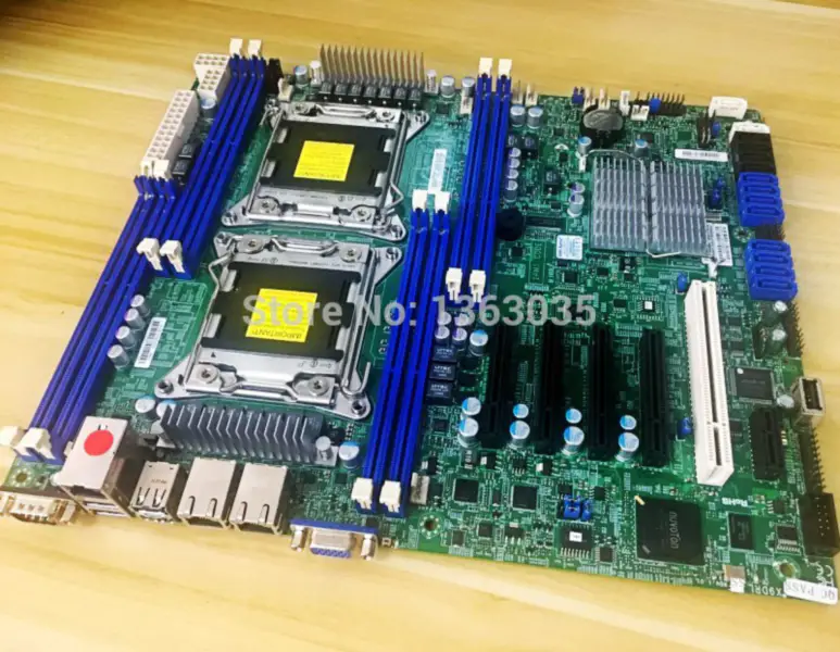 Supermicro X9DRL-3F Server-Motherboard SAS C602 LGA 2011