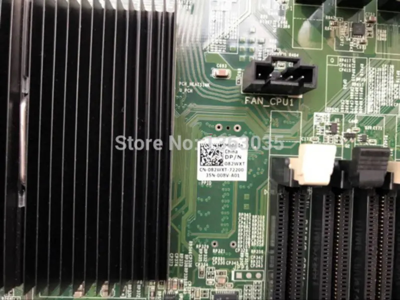 Dell 82WXT 082WXT CN-082WXT Workstation-Motherboard für T7600