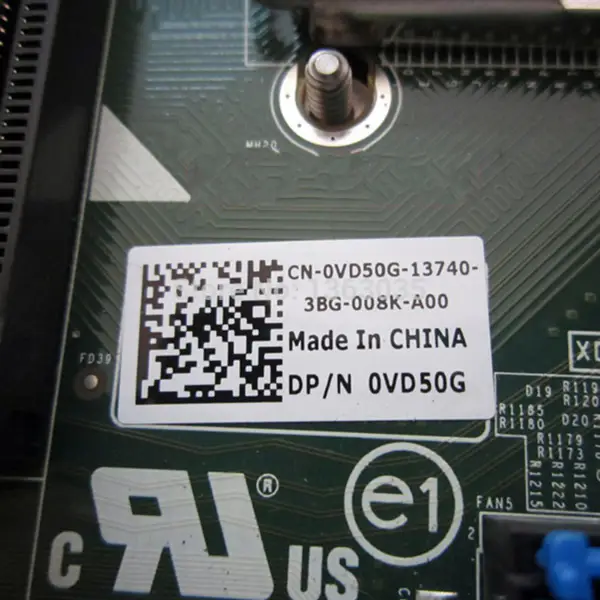 Dell 0VD50G VD50G CN-0VD50G Server-Motherboard für PowerEdge R420-Systemplatine