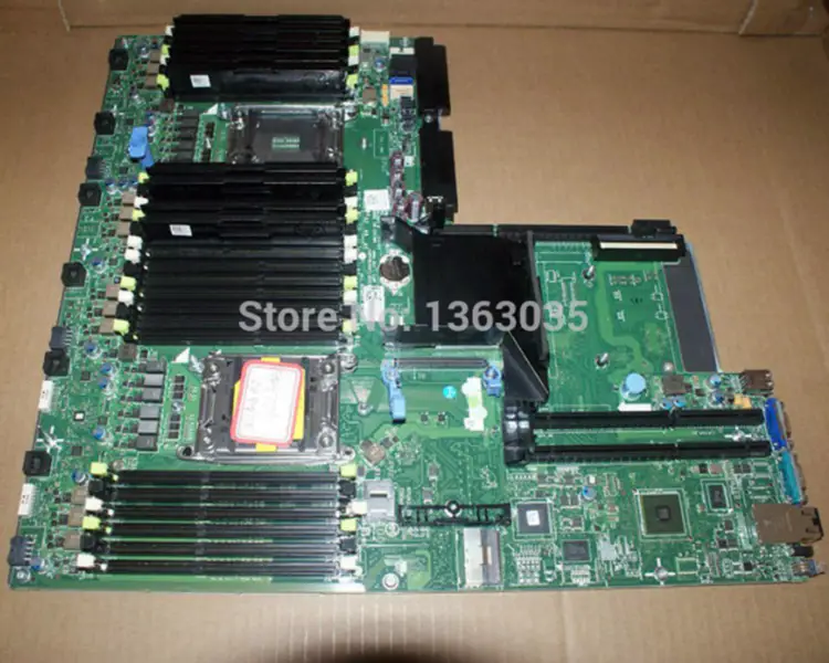 Dell 068CDY 68CDY CN-068CDY Server-Motherboard für Poweredge R720-Systemplatine