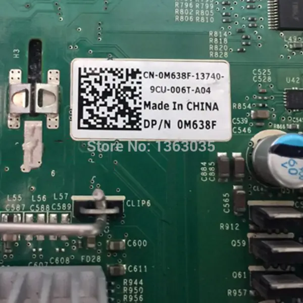 Dell 0M638F M638F CN-0M638F Server-Motherboard für PowerEdge T410