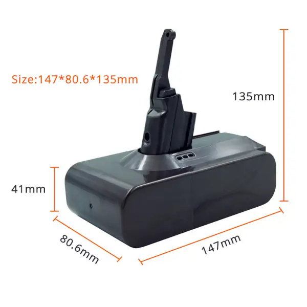 Dyson V8 21.6V 4000mAh Akku
