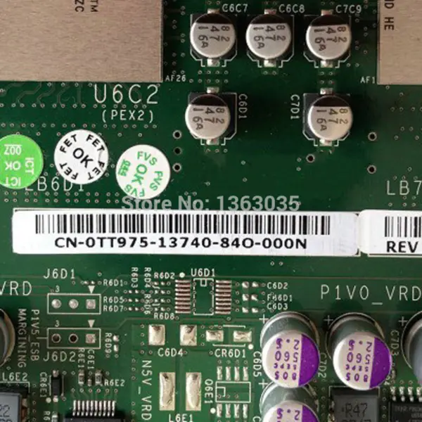 Dell 0TT975 TT975 CN-0TT975 Server-Motherboard für PowerEdge R900