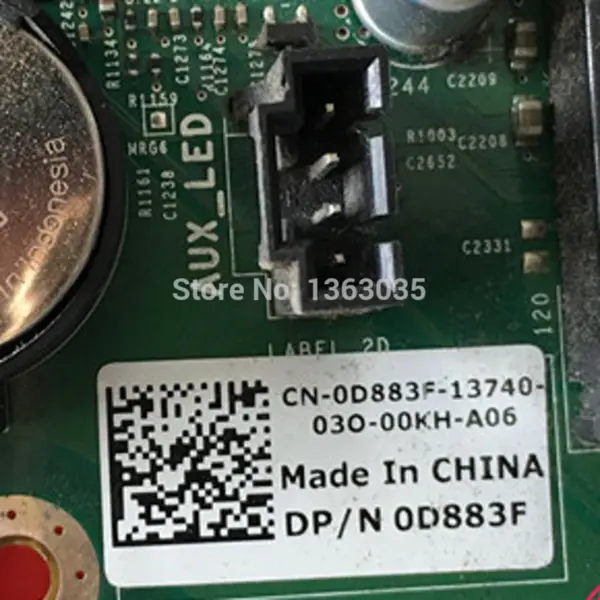 Dell 0D883F D883F CN-0D883F Server-Motherboard für Precision T5500