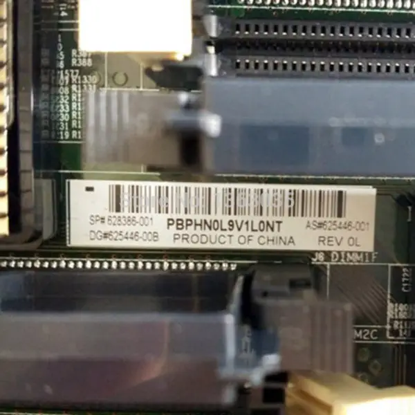 HP 628386-001 625446-001 Server-Motherboard für DL170 G6 DL2000