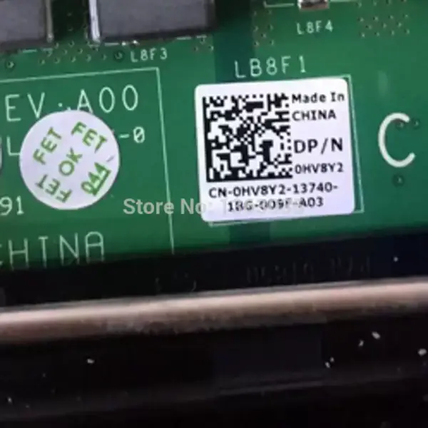 Dell 0HV8Y2 HV8Y2 CN-0HV8Y2 Server-Motherboard für PowerEdge R910 ohne CPU