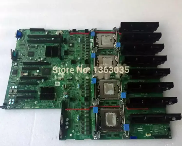 Dell 0HV8Y2 HV8Y2 CN-0HV8Y2 Server-Motherboard für PowerEdge R910 ohne CPU