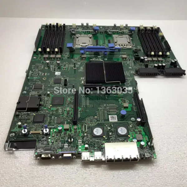 Dell 0F0XJ6 F0XJ6 CN-0F0XJ6 Server-Motherboard für PowerEdge R610 LGA1366 Unterstützung 56 CPU-Systemplatine