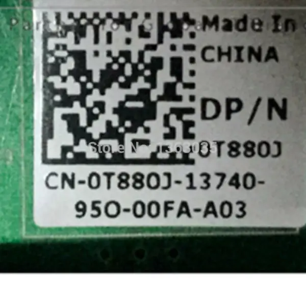 Dell 0T880J T880J CN-0T880J Server-Motherboard für PowerEdge R710