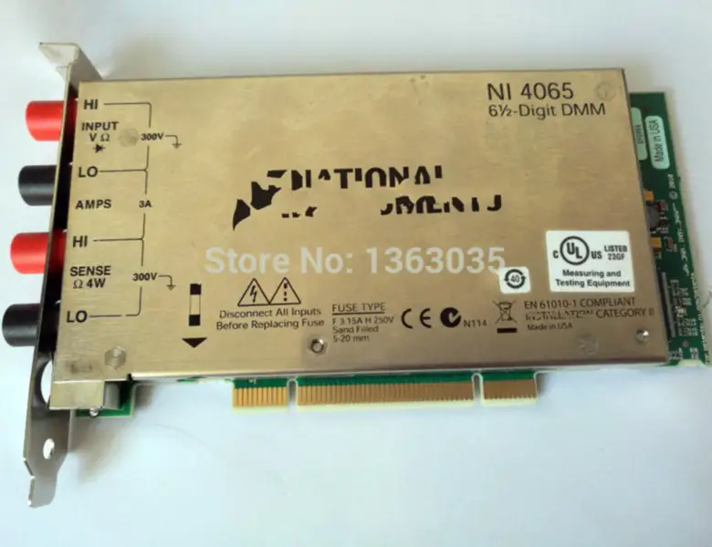 NI PCI-4065 DAQ-Karte für NI 4065 6-1/2-stelliges DMM