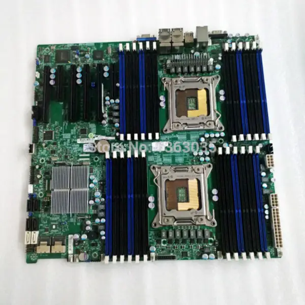 Supermicro X9DR3-LN4F+ X79 Mainboard C606 Chipsatz LGA 2011