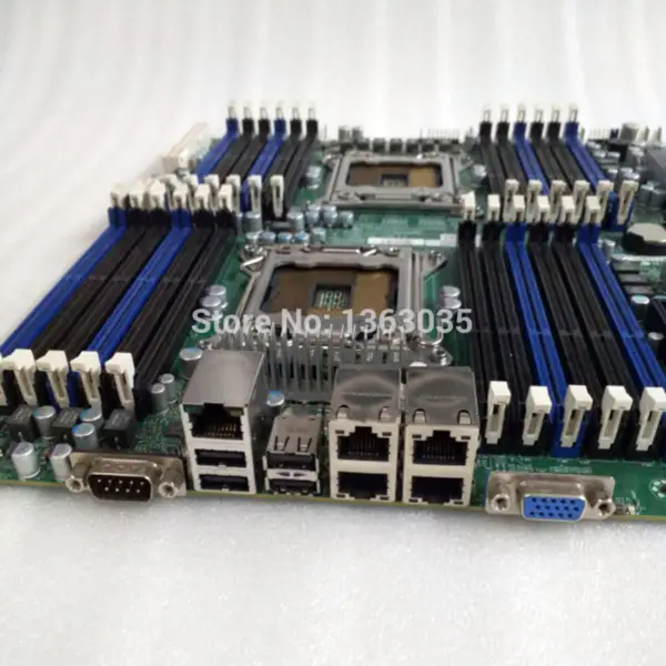 Supermicro X9DR3-LN4F+ X79 Mainboard C606 Chipsatz LGA 2011