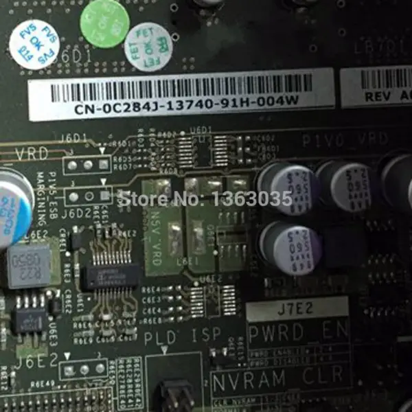 Dell 0C284J C284J CN-0C284J Server-Motherboard für PowerEdge R900