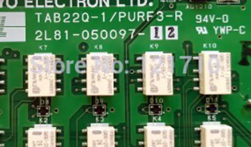 TEL TAB22Q-1/PURF3-R 2L81-050097-12 10-05 Industrie-Motherboard