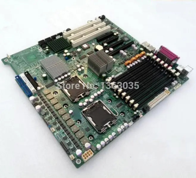 Supermicro X7DBE-X Server Motherboard 5000P Chipsatz LGA771 6*PCI-X