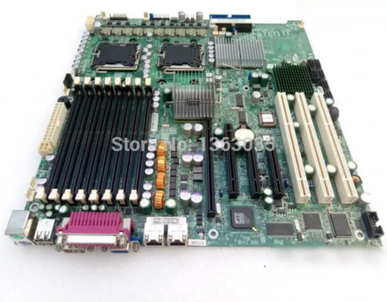 Supermicro X7DBE-X Server Motherboard 5000P Chipsatz LGA771 6*PCI-X