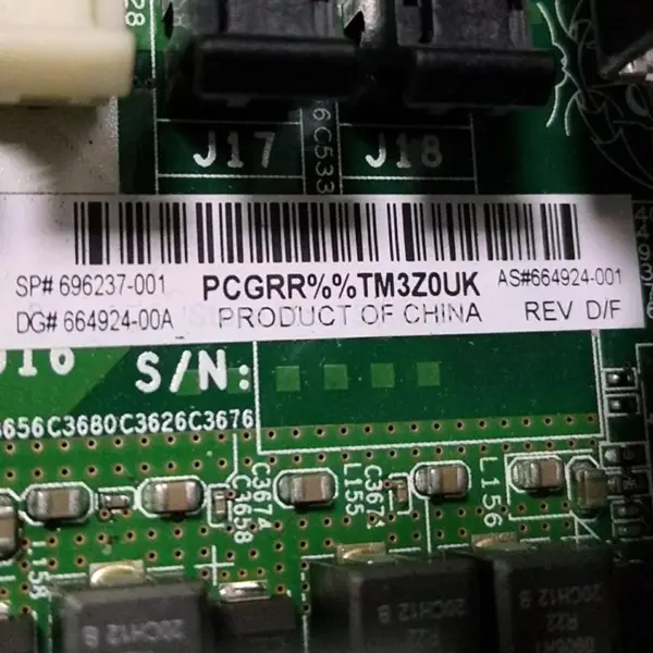 HP 696237-001 664924-001 Server-Motherboard für DL560 Gen8
