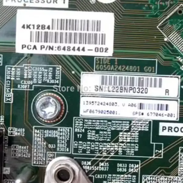 HP 677046-001 648444-002 Hauptplatine