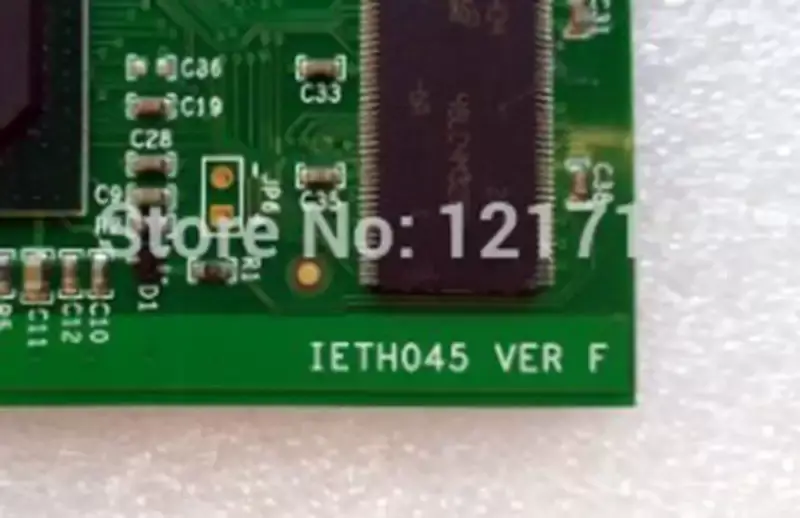 Woodhead BRAD AUTOMATION PCI NETWORK INTERFACE CARD 1120005030 PCU-ETHIO-EI V4.6.5 490-5054 REV 1.1.1.0 IETH045 VER F Industrie-Motherboard