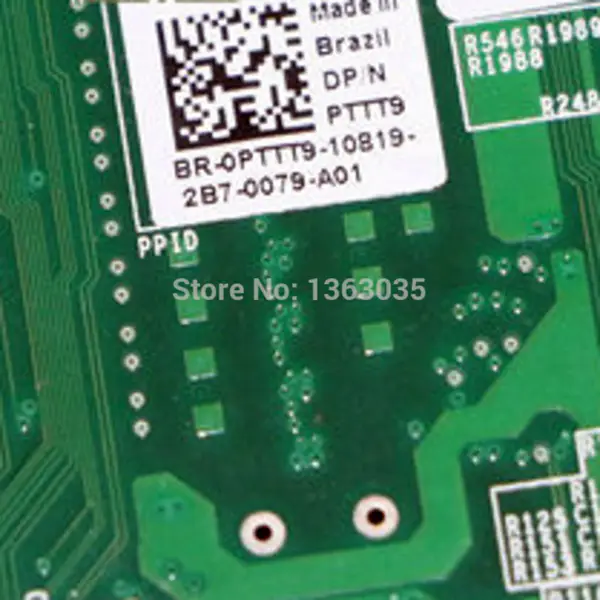 Dell 0PTTT9 PTTT9 BR-0PTTT9 Workstation-Motherboard für Precision T3600