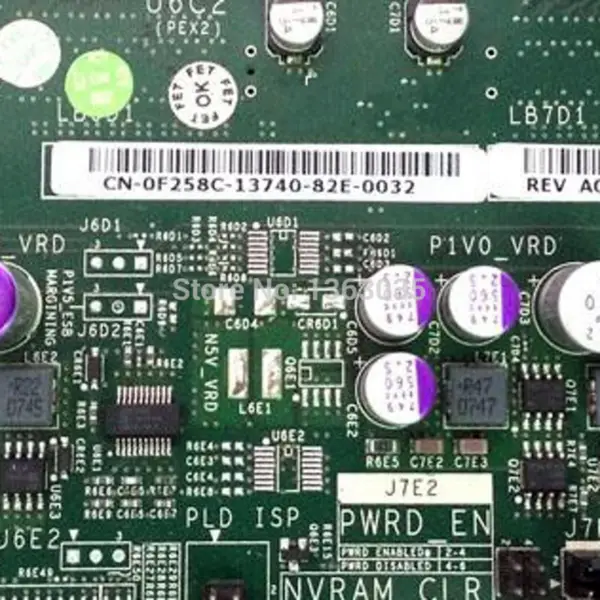 Dell 0F258C F258C CN-0F258C Server-Motherboard für PowerEdge R900