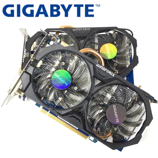 GIGABYTE 2Stück Grafikkarte GTX 660 2GB 192Bit GDDR5 Grafikkarten für nVIDIA Geforce Gebrauchte VGA Karten stärker als GTX 750 TI