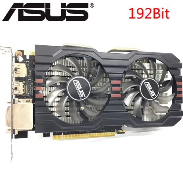 ASUS Grafikkarte GTX 660 2GB 192Bit GDDR5 Grafikkarten für nVIDIA Geforce GTX660 Gebrauchte VGA Karten stärker als GTX 750 Ti