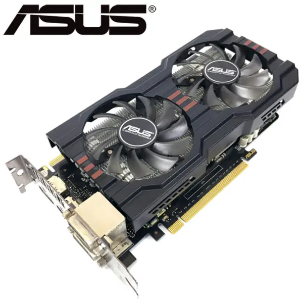 ASUS Grafikkarte GTX 660 2GB 192Bit GDDR5 Grafikkarten für nVIDIA Geforce GTX660 Gebrauchte VGA Karten stärker als GTX 750 Ti