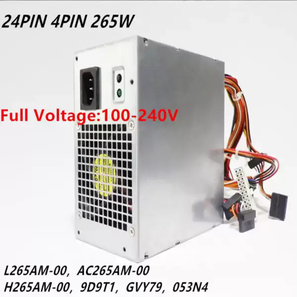 Netzteil für Dell VOSTRO 260 270 390 265W Netzteil L265AM-00 AC265AM-00 H265AM-00 9D9T1 GVY79 HU275AM-00 L275AM-00