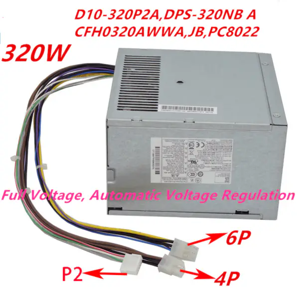 HP 680 880 320W聽Netzteil D10-320P2A聽DPS-320JB聽A聽PC8022 HP-D3201A0 PS-4321-9 D12-320P1B PS-4321-1HB