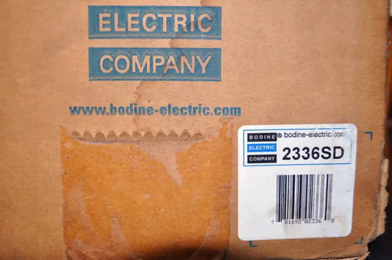 BODINE ELEKTRISCH 42R6BFPP-GB/H