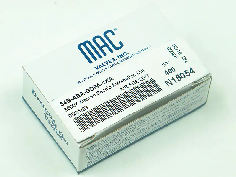 MAC 34B-ABA-GDFA-1KA Magnetventil