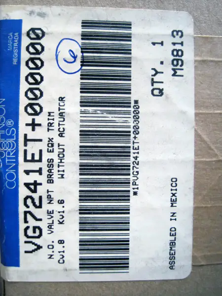 JOHNSON STEUERUNG VG7241ET