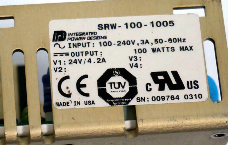 INTEGRIERTE STROMVERSORGUNG SRW-100-1005