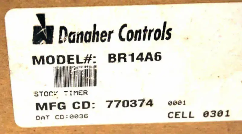 DANAHER STEUERT BR14A6