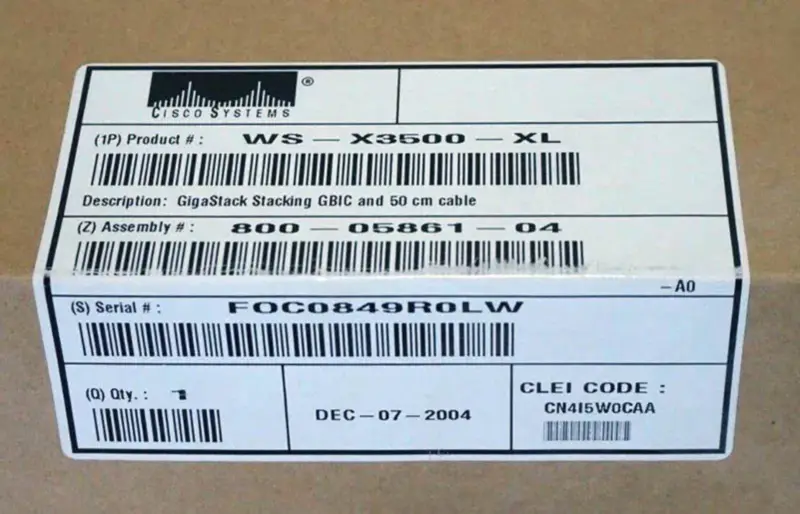 CISCO SYSTEME WS-X3500-XL