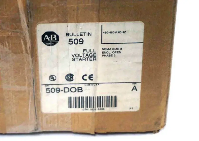 Allen-Bradley 509-DOB Anlasser