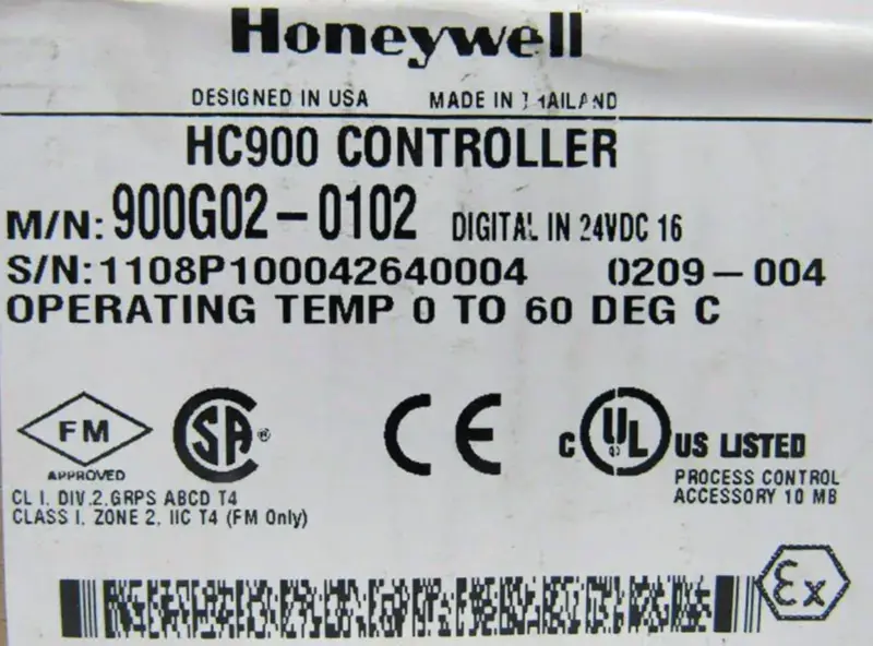 HONIGWELL 900G02-0102