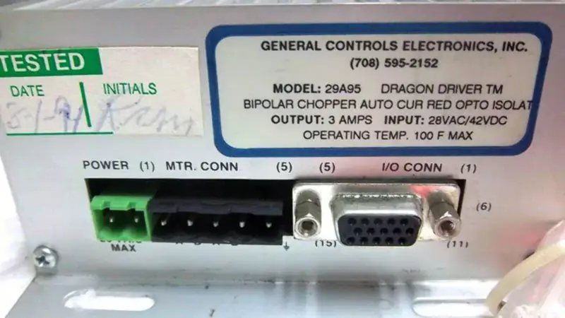 ALLGEMEINE KONTROLLEN ELEKTRONIK 29A95