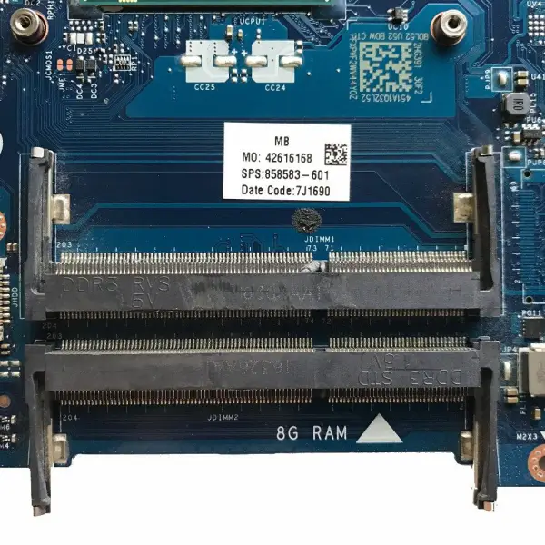 HP 858583-001 858583-501 858583-601 LA-D703P Hauptplatine