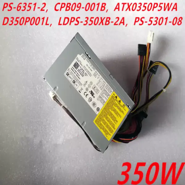 Netzteil für Dell 410 530 540 560 580 620 350W Netzteil PS-6351-2 CPB09-001B ATX0350P5WA DPS-350XB-2A PS-5301-08